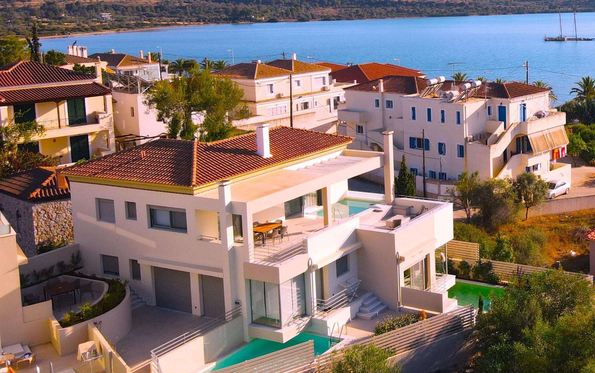 Luxury With Private Pools In By Goutos * Porto Heli